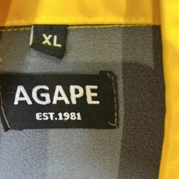 Agape vintage XL jacket with fleece lining - Picture 4 of 6